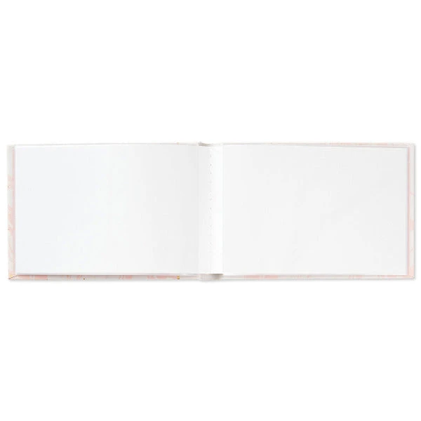 Hallmark Pink And White Marble Slim Photo Album - Image 2