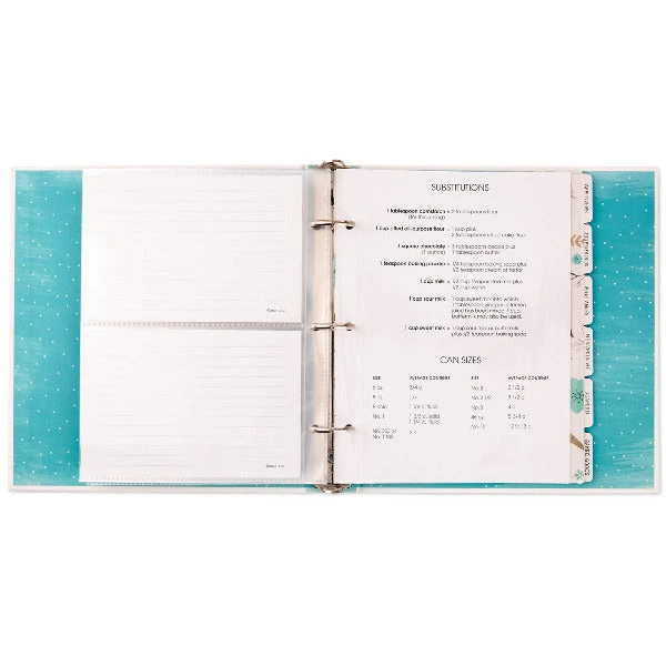 Hallmark Baking Icons Recipe Organizer Book With Wooden Spoon - Image 2