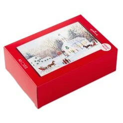 Hallmark Country Church Pure Joy Boxed Christmas Cards, Pack Of 40