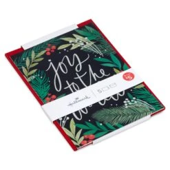 Hallmark Joy To The World Packaged Christmas Cards, Set Of 5
