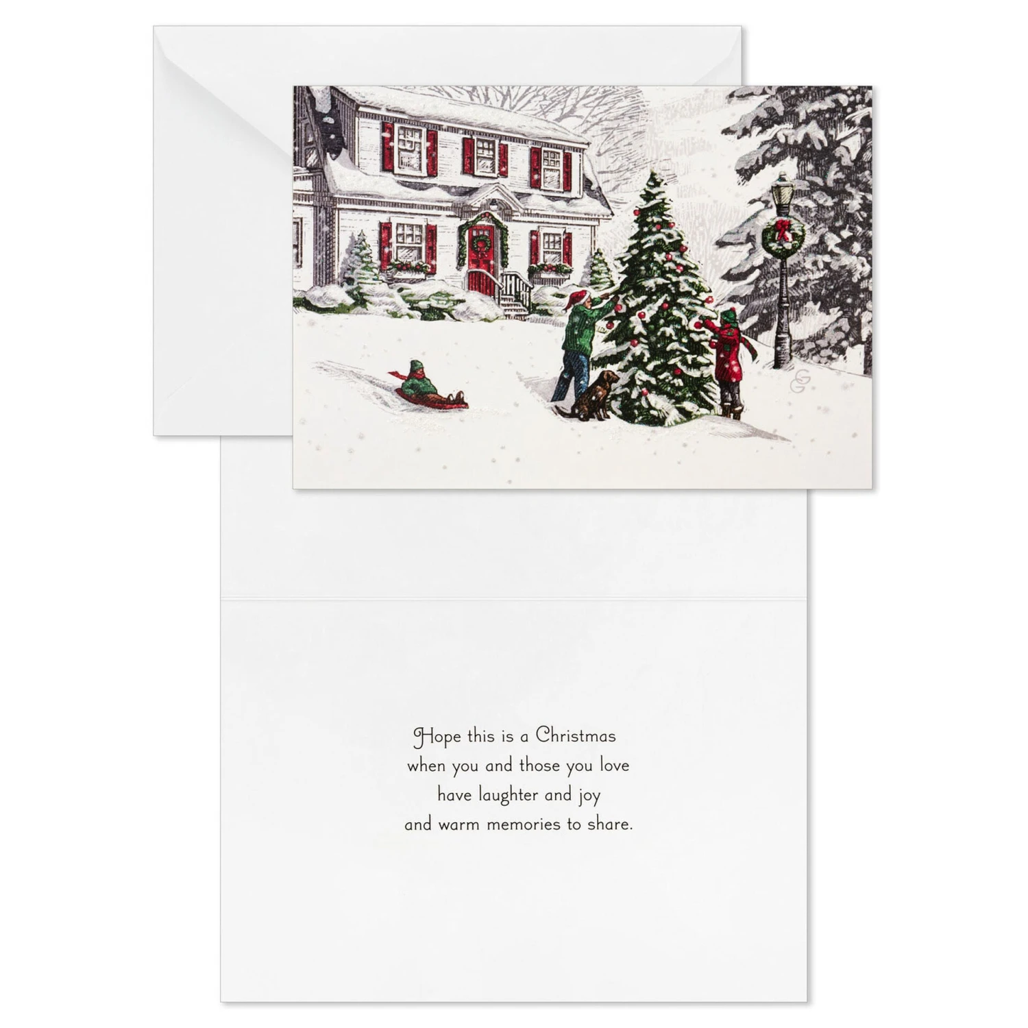 Hallmark Classic Home Boxed Christmas Cards, Pack Of 40 - Image 2