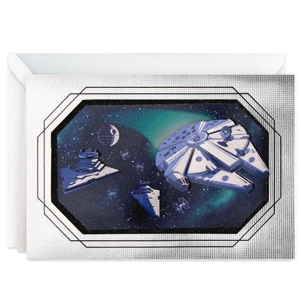 Hallmark Star Wars™ Millennium Falcon™ Birthday Card