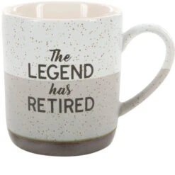 The Legend Has Retired Mug 15 Oz.