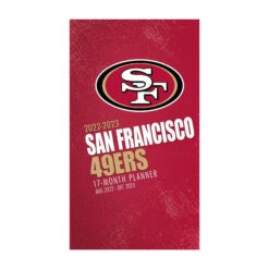 2023 Turner Pocket Monthly Planner Calendar Team NFL San Francisco 49ers