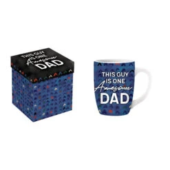 This Guy Is One Awesome Dad 14 Oz. Ceramic Mug With Matching Gift Box