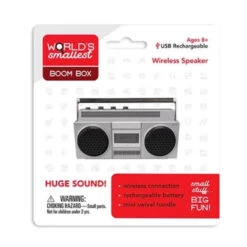 World's Smallest Boom Box Wireless Speaker