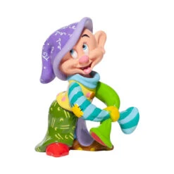 Disney Dopey From Snow White And The Seven Dwarfs Mini Figurine By Romero Britto
