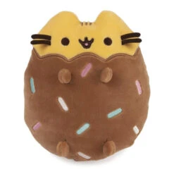 GUND Pusheen Chocolate Dipped Cookie Squisheen 6" Stuffed Plush