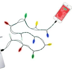 Christmas Light Bulb USB IPhone Charger