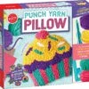 Klutz Make Punch Yarn Pillow Sewing And Crafting Activity Kit