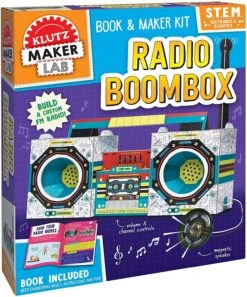 Klutz Maker Lab Radio Boombox Activity Kit