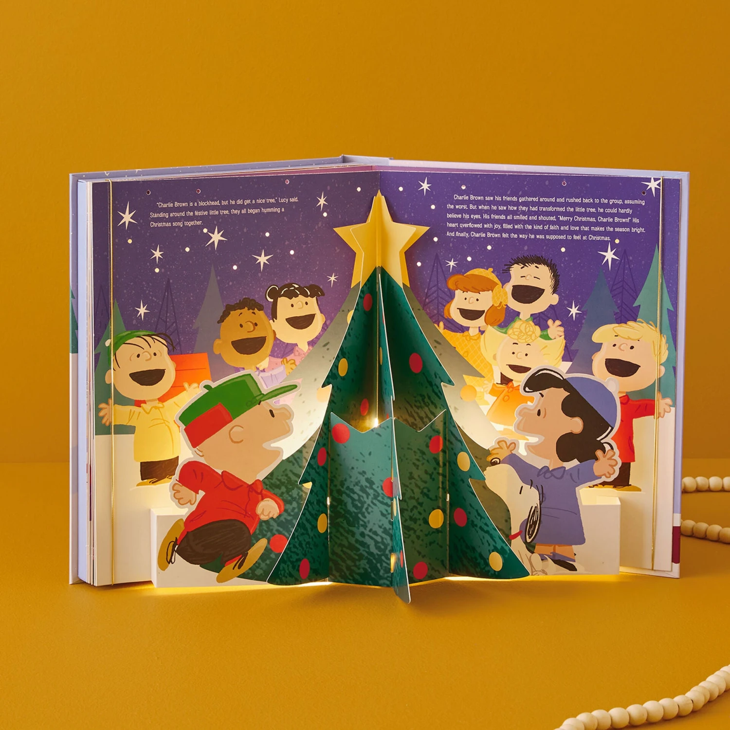 Hallmark Peanuts® A Charlie Brown Christmas Pop-Up Book With Light And Sound - Image 2