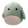 Squishmallow Barnes The Green Sea Turtle Corduroy 5" Stuffed Plush By Kelly Toy