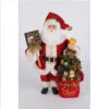 Karen Didion Lighted Season To Wine Santa 16"