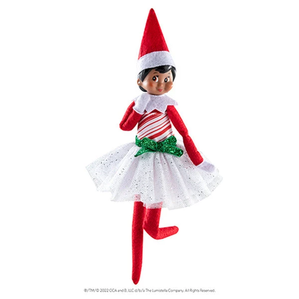 The Elf On The Shelf® Claus Couture® Candy Cane Classic Dress - Image 3