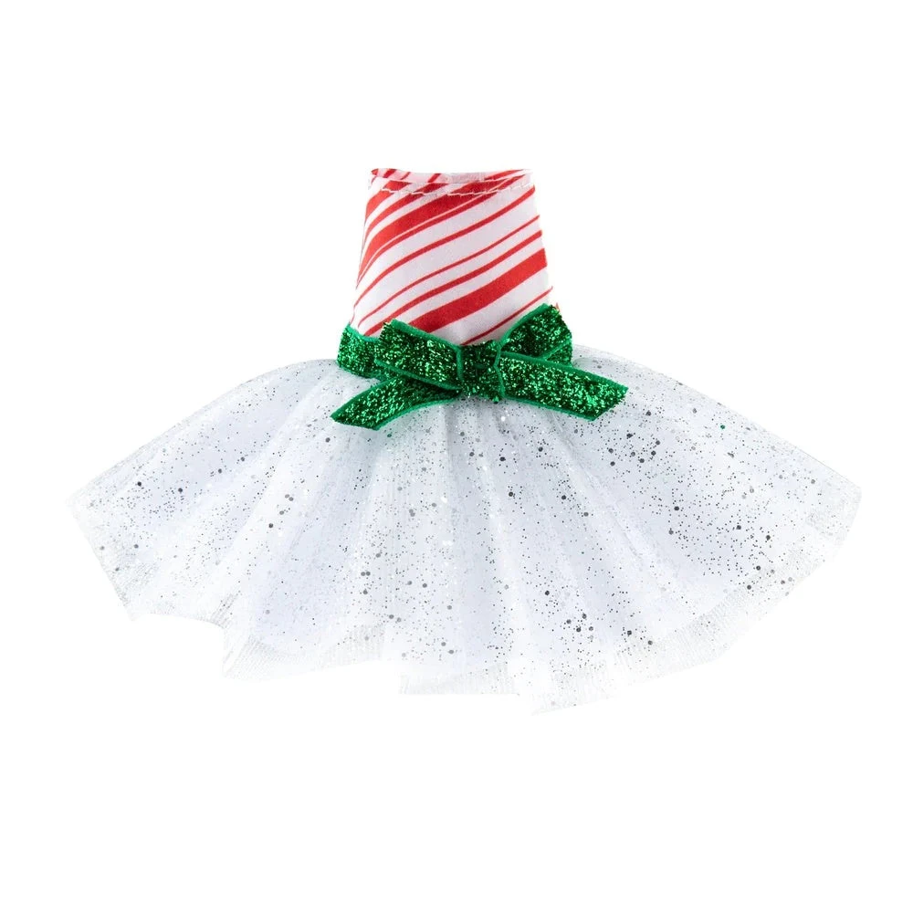 The Elf On The Shelf® Claus Couture® Candy Cane Classic Dress - Image 2