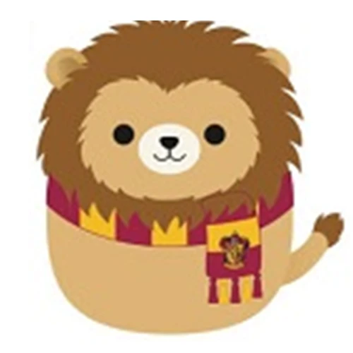 Squishmallow Harry Potter Gryffindor Lion 8" Stuffed Plush By Kelly Toy - Image 2