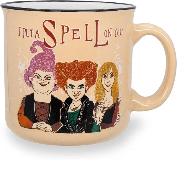 Disney Hocus Pocus Sanderson Sisters I Put A Spell On You 20 Oz. Ceramic Camper Mug