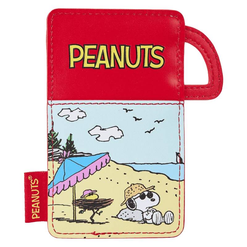 LOUNGEFLY Peanuts Charlie Brown Vintage Thermos Card Holder - Image 2