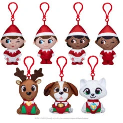 Elf On The Shelf Plushee Pals® Mini Clips: Clip Strip Assort