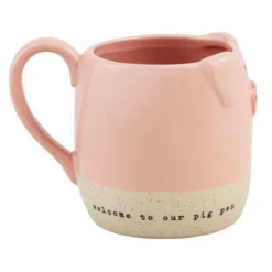 Welcome To Our Pig Pen Figural Mug