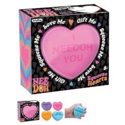 Squeeze Squishy Heart Valentine Message Nee Doh
