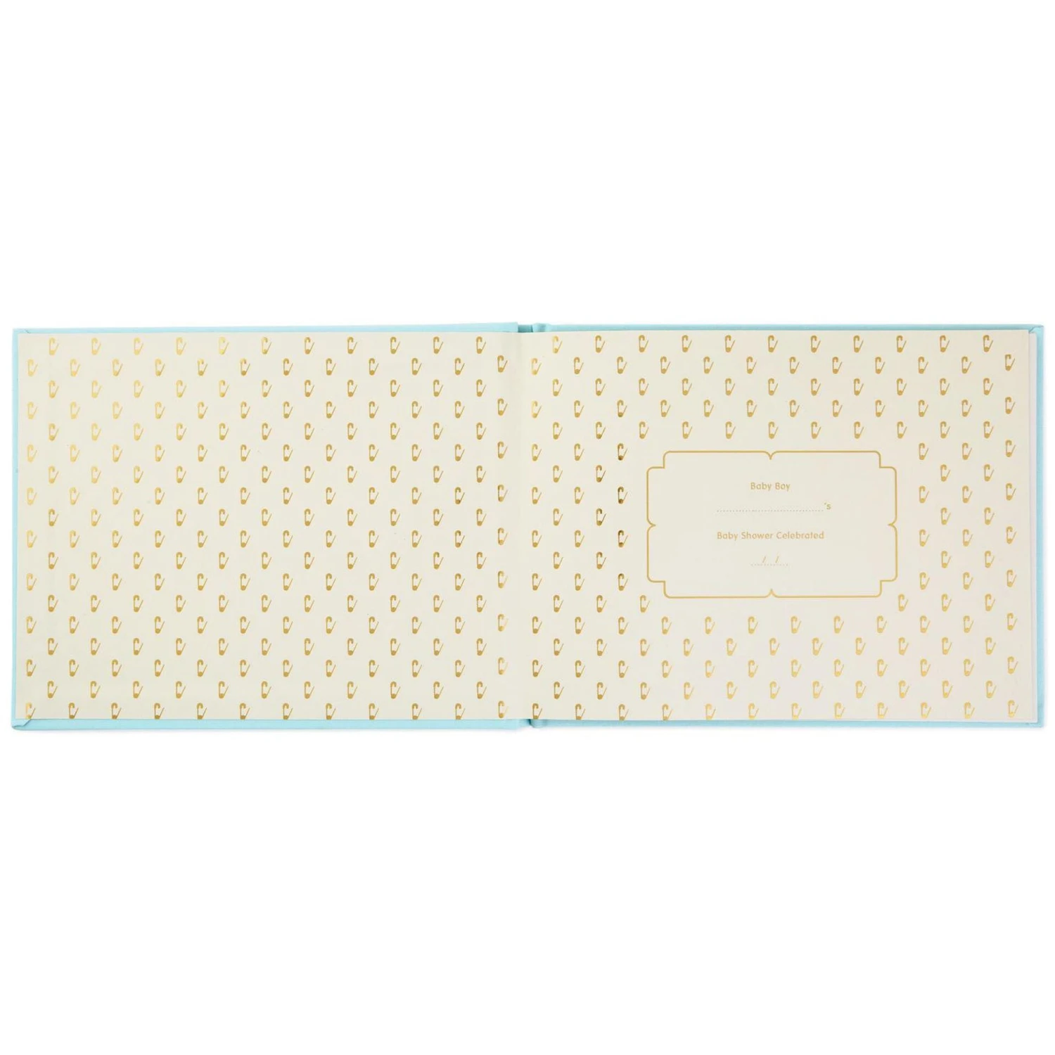Hallmark Sweet Boy's Baby Shower Guest Book - Image 2