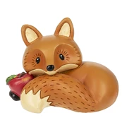 Mini Fox Figurine With Fall Harvest - Image 4