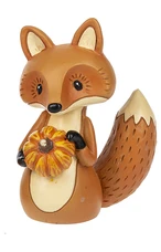 Mini Fox Figurine With Fall Harvest - Image 5