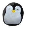 Christmas Squishmallow Luna Corduroy Black And White Penguin 8" Stuffed Plush By Kelly Toy