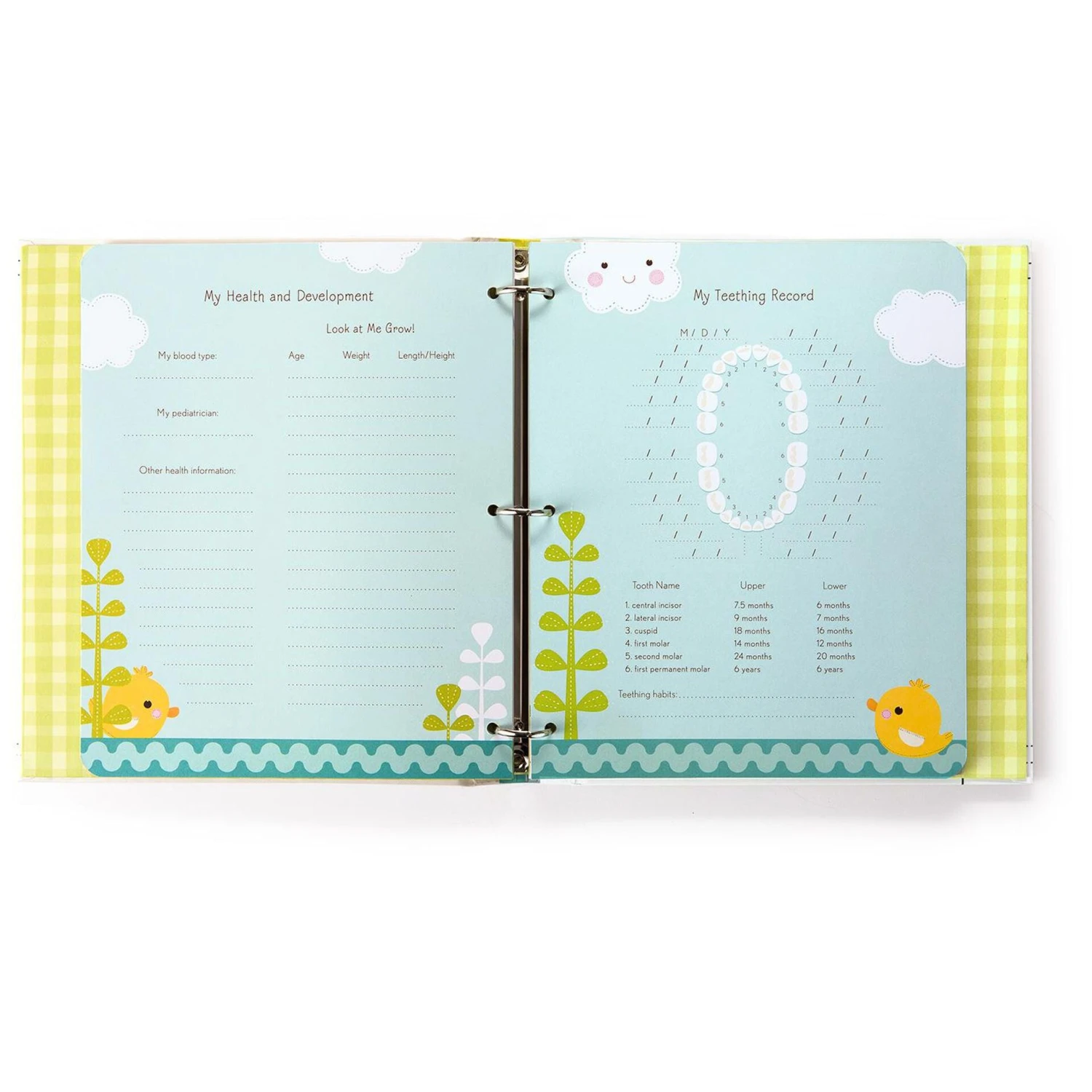 Hallmark The Big Story Of Little Me Three-Ring Baby Book - Image 2